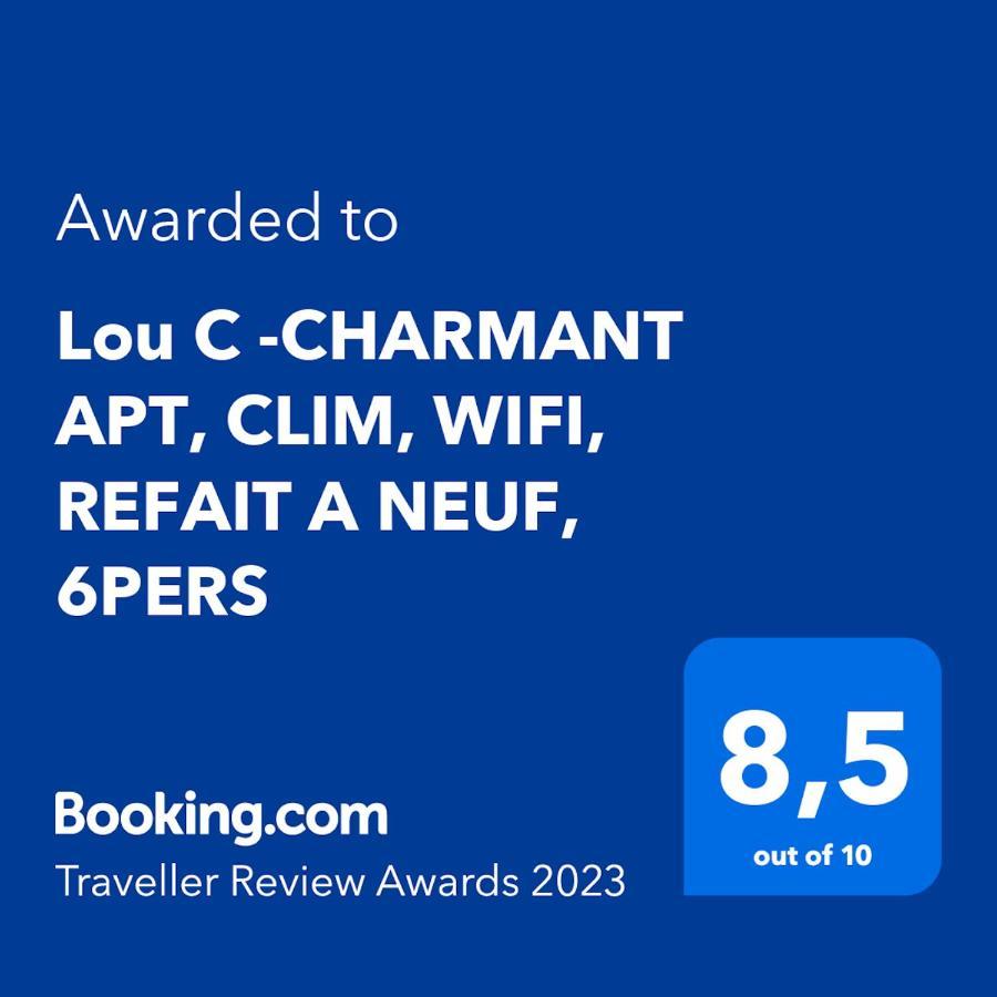 Lou C -Charmant Apt, Clim, Wifi, Refait A Neuf, 6Pers Nice Dış mekan fotoğraf
